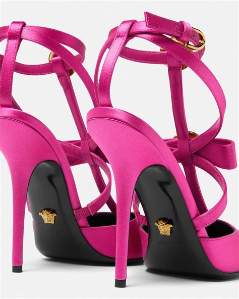 versace python shoes|Versace pink shoes.